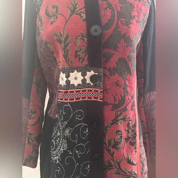 Gorgeous embroidered Chicos jacket - Picture 4 of 5